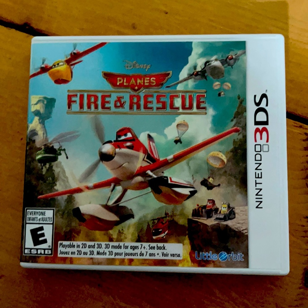 Nintendo 3DS Planes fire & rescue
